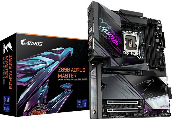 Gigabyte Z890 AORUS MASTER Mainboard Sockel (PC) Intel® LGA 1851 Formfaktor (Details) ATX Mainboard-Chipsatz Intel® Z890