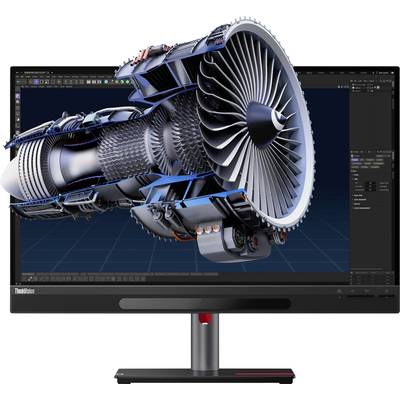 Ein Computermonitor zeigt ein detailliertes 3D-Modell eines Flugzeugtriebwerks in einem CAD-Programm, das Konstruktionsdetails hervorhebt.
