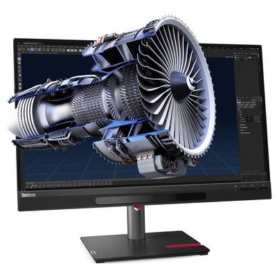 Der Bildschirm zeigt die 3D-Modellierung eines Turbinenmotors mit detaillierten Komponenten, die auf technischem Designsoftware sichtbar sind.