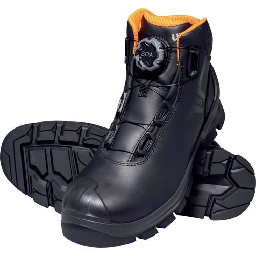 uvex 2 MACSOLE BOA 6532246 Sicherheitsstiefel S3 Schuhgröße (EU): 46 Schwarz, Orange 1 Paar