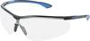uvex sportstyle AR 9193838 Schutzbrille mit Antibeschlag-Schutz, mit Antikratz-Schutz Blau, Schwarz EN 166, EN 170