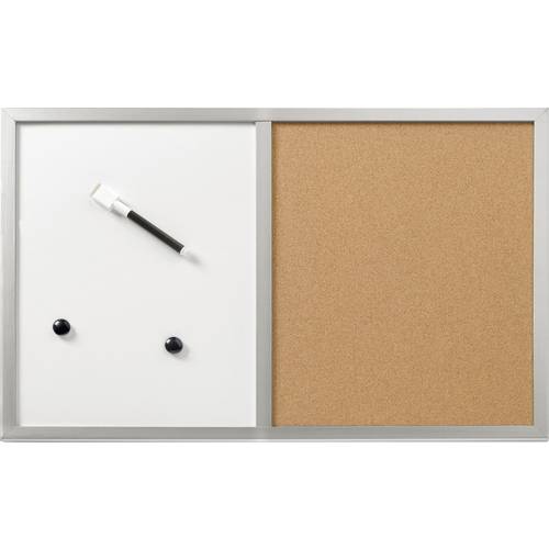Herlitz Magnettafel, Whiteboard 10685394 (B x H) 600 mm x 400 mm Silber, Kork 10685394