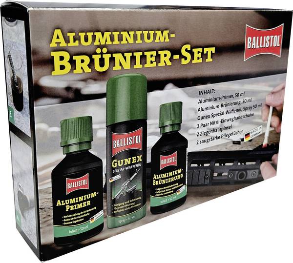 Ballistol 23936 Aluminium-Brünier  1 Set