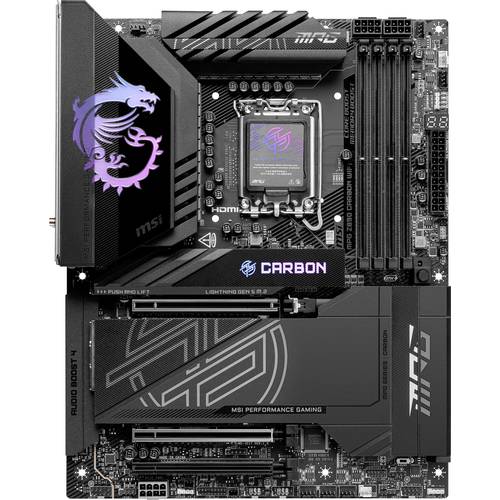 Thumbnail - MSI MPG Z890 Carbon Wifi Mainboard Sockel (PC) Intel® LGA 1851 Formfaktor (Details) ATX Mainboard-Chipsatz Intel® Z890