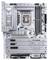 Ein weißes ASUS TUF Gaming Z590-Pro WiFi Mainboard mit vier RAM-Steckplätzen, mehreren PCIe-Steckplätzen und robustem Kühlkörperdesign.
