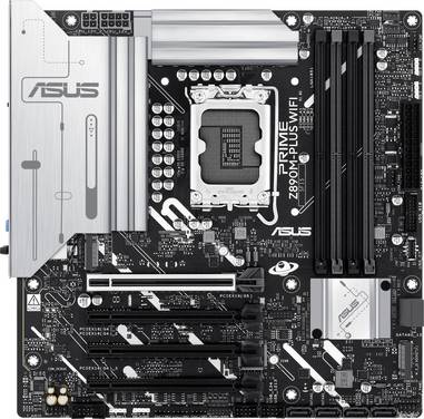 Asus PRIME Z890M-PLUS WIFI Mainboard Sockel (PC) Intel® LGA 1851 Formfaktor (Details) Micro-ATX Mainboard-Chipsatz Intel® Z890