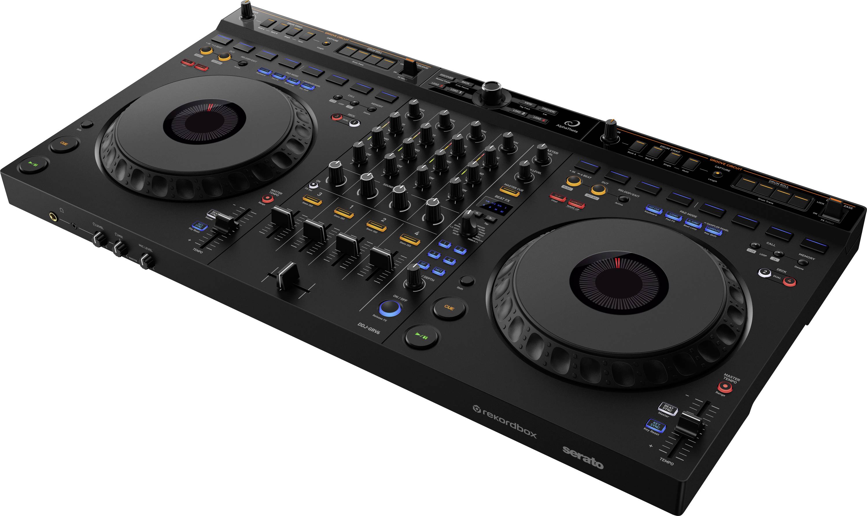 Pioneer DJ DJコントローラー　DDJ-FLX4 DDJ-FLX4 - マルチアプリ対応2ch DJコントローラー (Black)