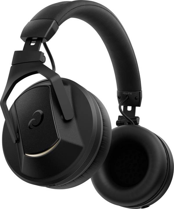 AlphaTheta HDJ-F10  Over Ear Kopfhörer Bluetooth®  Schwarz Noise Cancelling  DJ