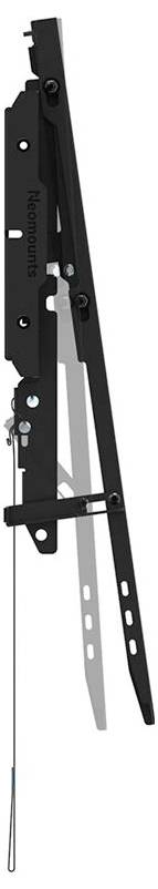 Das Bild zeigt ein mechanisches Scharniersystem mit mehreren beweglichen Teilen, das zur Einstellung und Fixierung von Bauteilen verwendet wird.