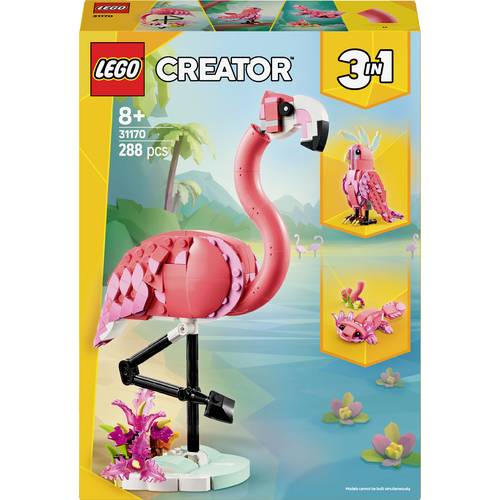 Thumbnail - 31170 LEGO® CREATOR Wilde Tiere: Rosa Flamingo