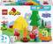 Peppa Pig Lego Duplo 'Camping Trip'-Set: Zwei Figuren, Zelt, Baum und Lagerfeuer. Fördert logisches Denken und Ausdruck von Gefühlen. Ab 2 Jahren.