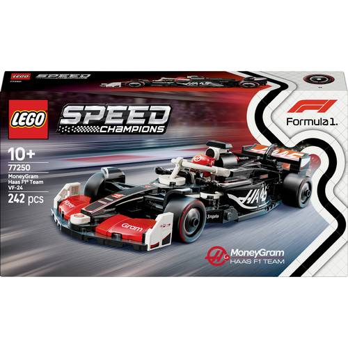 77250 LEGO® SPEED CHAMPIONS MoneyGram Haas F1® Team VF-24 Rennauto