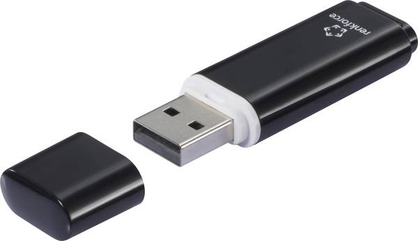 Renkforce RF-USBS-220 USB-Stick 128 GB Schwarz RF-6684360 USB-A (USB 2.0)