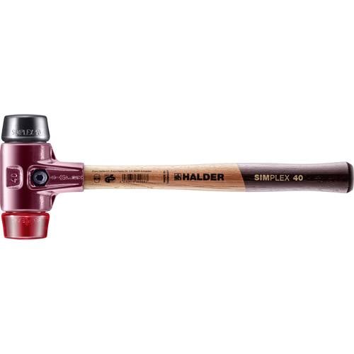 Halder SIMPLEX 3026.040 Schonhammer ergonomischer Griff, hart, mittelhart 640 g 325 mm 1 St.