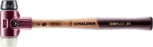 Halder SIMPLEX 3028.030 Schonhammer ergonomischer Griff, hart, mittelhart 335 g 295 mm  1 St.