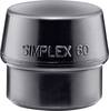Halder SIMPLEX 3202.060 Ersatzkopf mittelhart 205 g 67 mm 1 St.
