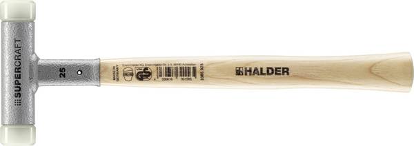 Halder SUPERCRAFT 3366.025 Schonhammer ergonomischer Griff, hart, rückschlagsfrei 325 g 305 mm  1 St.
