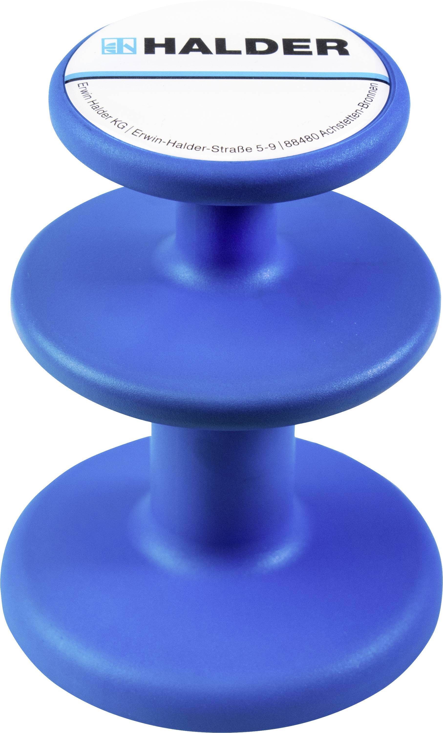 Halder 3688.002 Magnethalter blau (L x B) 100 mm x 75 mm 1 St.