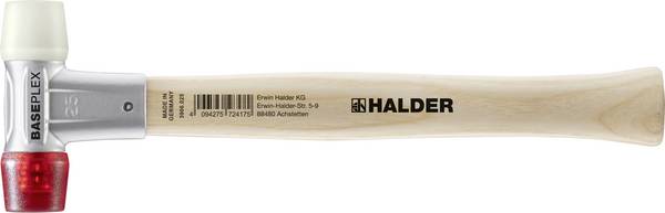 Halder BASEPLEX 3968.025 Schonhammer ergonomischer Griff, hart 215 g 270 mm  1 St.