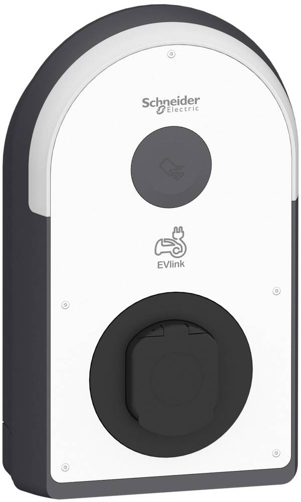 Schneider Electric EVB3S22N41 Wallbox Typ 2 Mode 3 Anzahl Anschlüsse 1 x 22 kW RFID, NFC