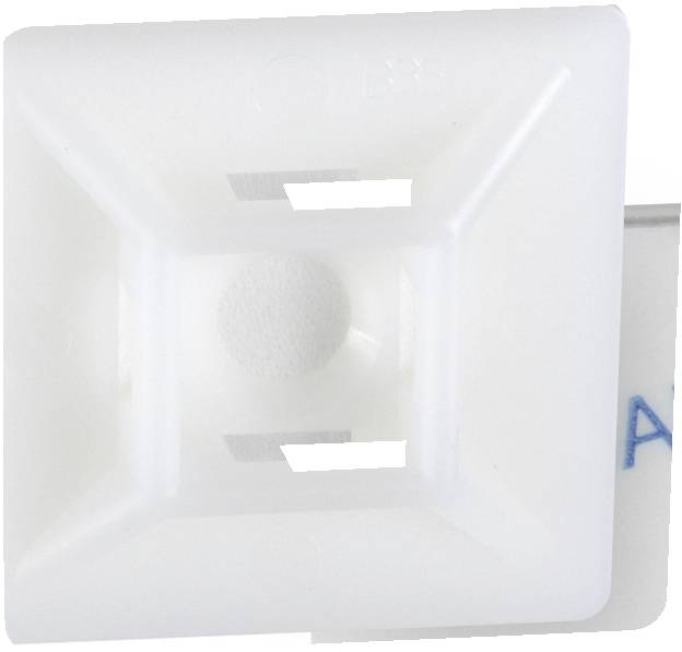 Selbstklebender Sockel fuer Kabelbinder max. 4,8mm Breite VPE: 100 Stück klar Farblos Schneider Electric Inhalt: 100 St.-3