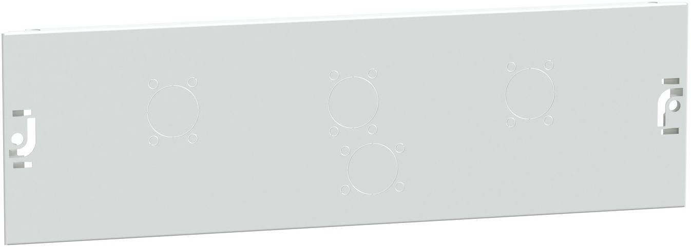 PrismaSeT-P, Frontplatte, 1x FuPacT GS63 3-4polig horizontal/3x GS32 3-4polig vertikal, Breite=650mm,Höhe=3Module Schnei...