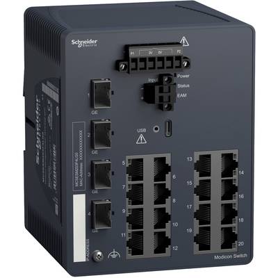 Schneider Electric MCSESM203F4LG0 MCSESM203F4LG0 Netzwerk Switch 1 GBit/s-0