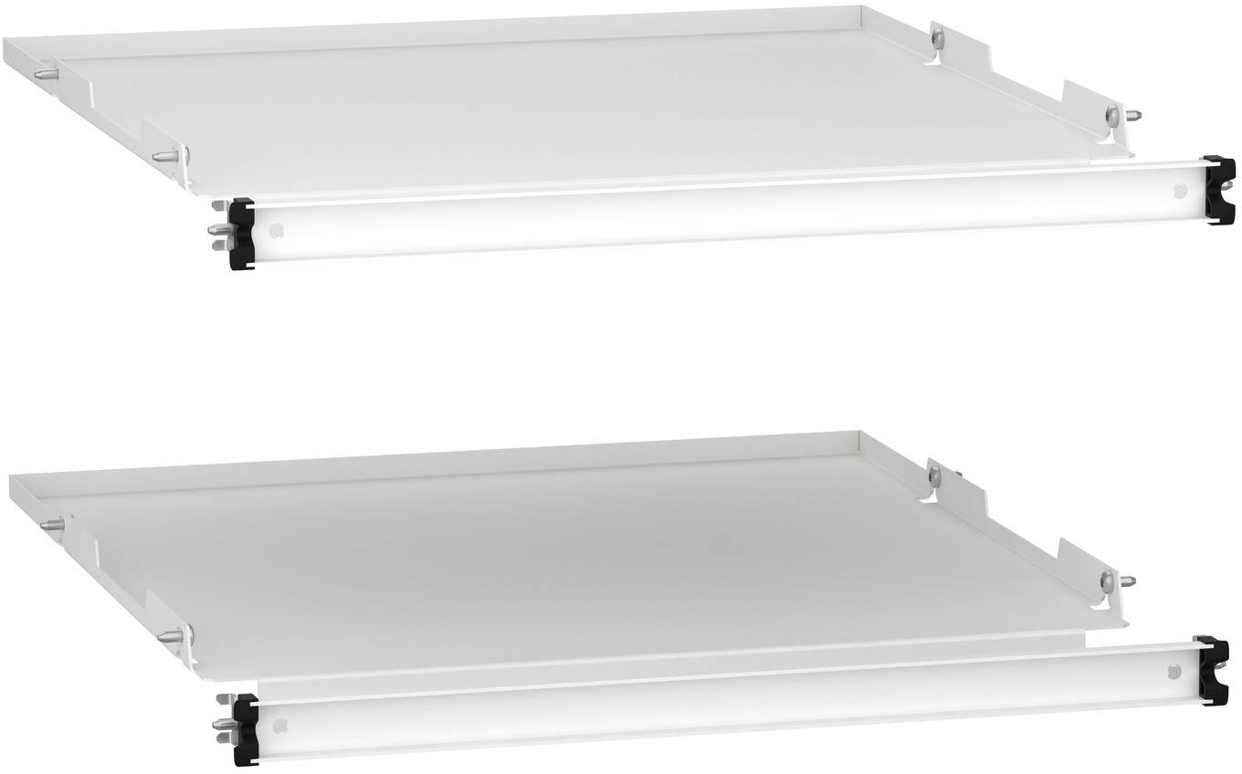 Schneider Electric NSYMTRN65 Horizontale Trennwand, PanelSeT SFN, für elektrische Gehäuse der Motorsteuerungszentrale B 600 x T 600, form 3,2er-Set Trennwand 1