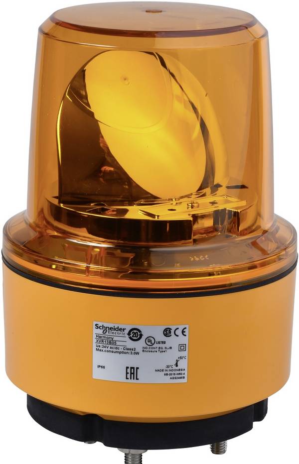Schneider Electric Rundumleuchte LED XVR13B05 XVR13B05 Orange Rundumlicht 24 V/DC