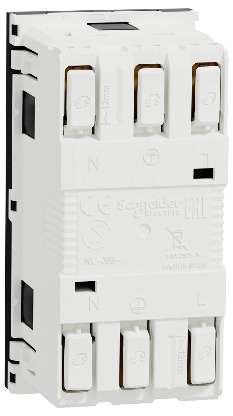 10 Stk. Schneider Electric Doppelsteckdose OL45-1