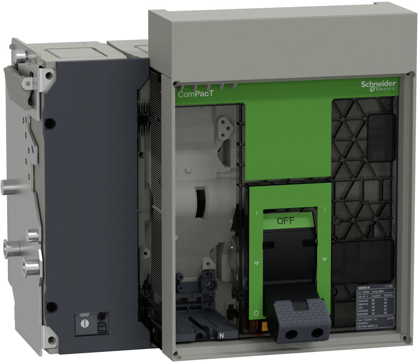 Schneider Electric C080N4WM Leistungsschalter 1 St.