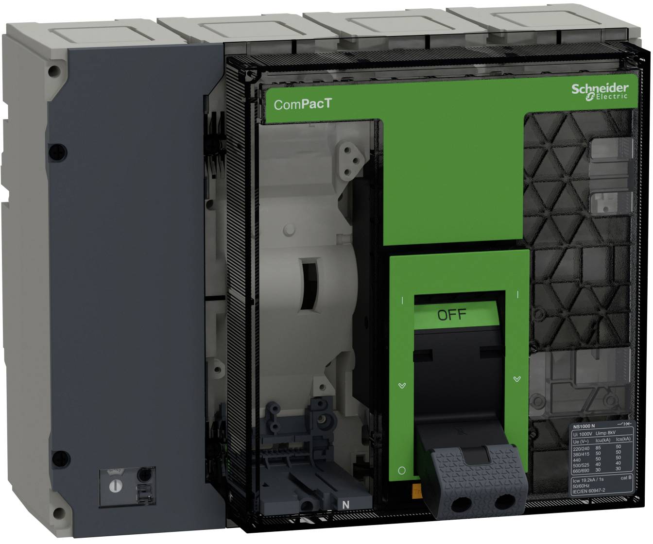 Schneider Electric C100N4FM Leistungsschalter 1 St.