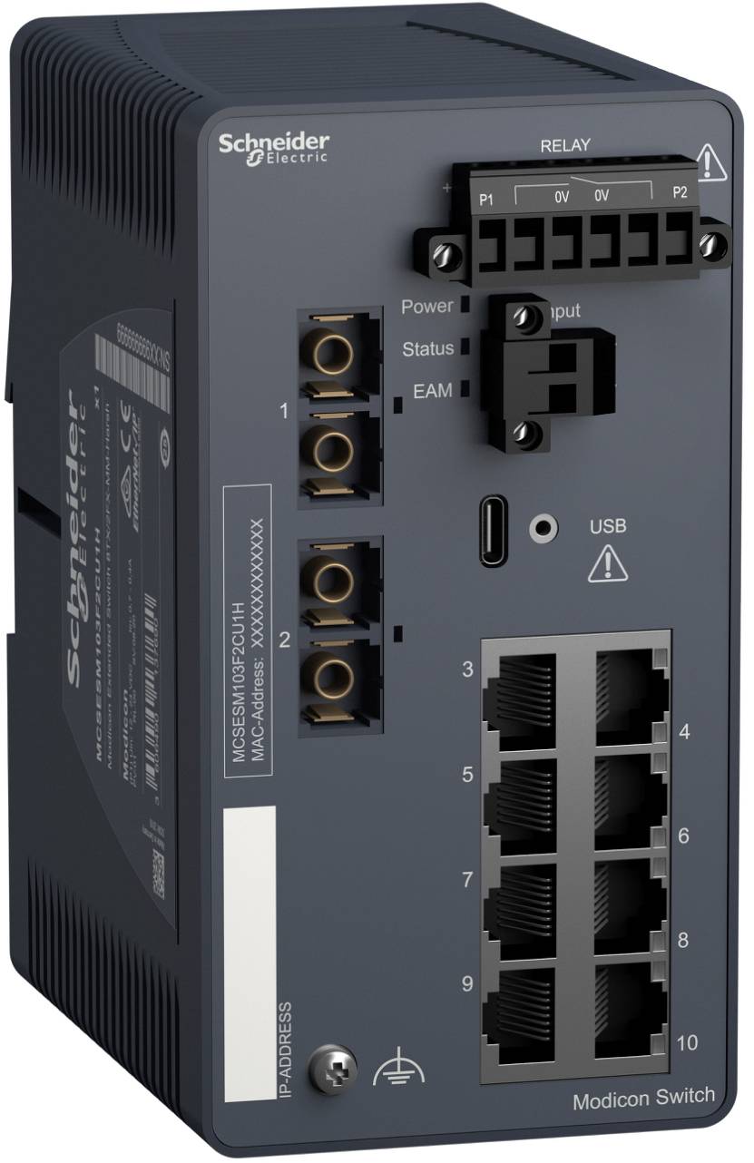 Schneider Electric MCSESM103F2CU1H Netzwerk Switch-3