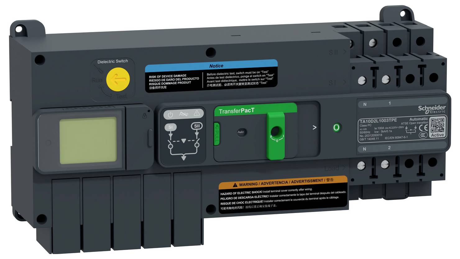 Schneider Electric TA10D2L1003TPE Netzumschaltsteuergerät 1 St.-1