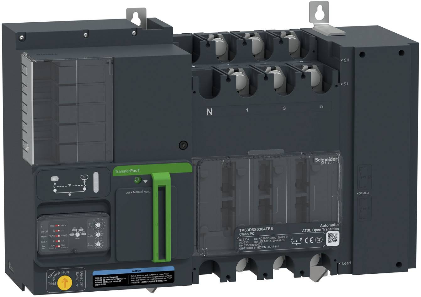 Schneider Electric TA63D3S3204TPE Netzumschaltsteuergerät 1 St.