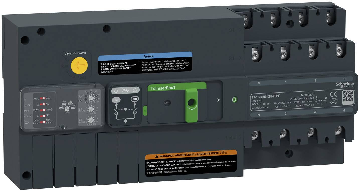 Schneider Electric TA16D4S1254TPE Netzumschaltsteuergerät 1 St.-2
