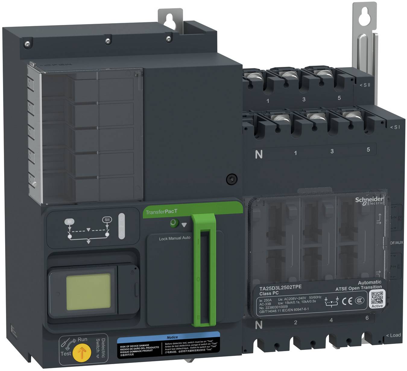 Schneider Electric TA25D3L1002TPE Netzumschaltsteuergerät 1 St.