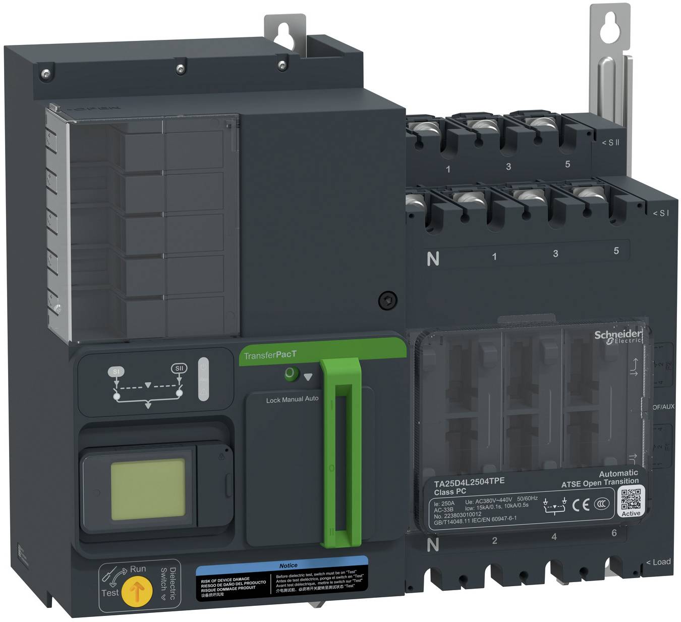 Schneider Electric TA25D4L2504TPE Netzumschaltsteuergerät 1 St.