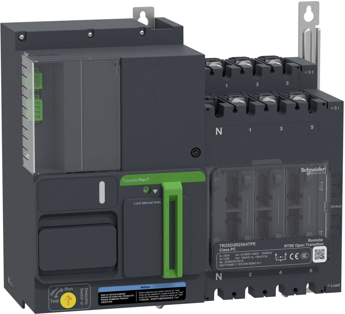 Schneider Electric TR25D3R2504TPE Netzumschaltsteuergerät 1 St.
