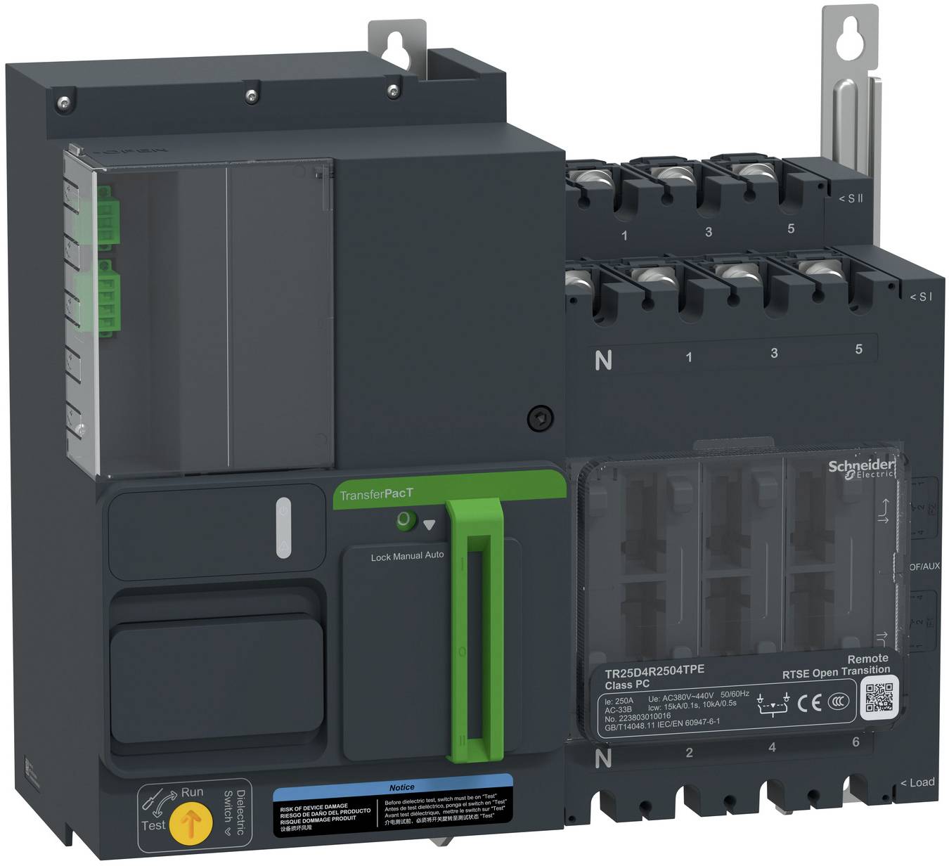 Schneider Electric TR25D4R2004TPE Netzumschaltsteuergerät 1 St.