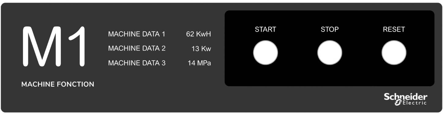 Schneider Electric ZBYLECUST07 Beschriftungsschild 1 St.