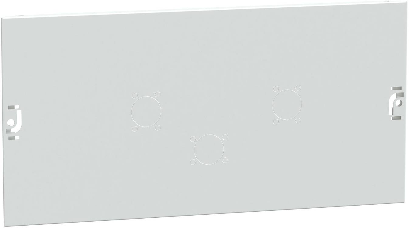 PrismaSeT-P, Frontplatte, 1x FuPacT GS63-160 3-4polig horizontal/2x GS63-160 3-4polig vertikal, Breite=650mm,Höhe=5Modul...