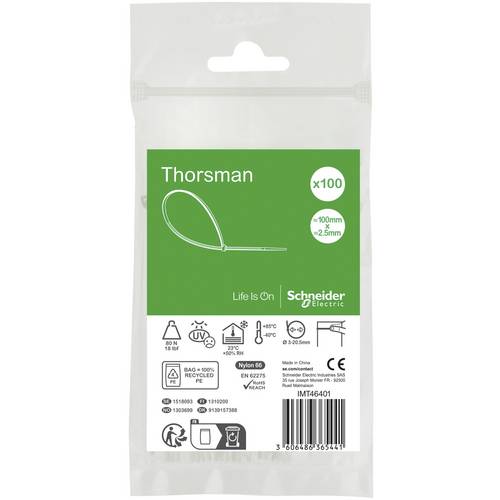 Schneider Electric IMT46401 Kabelbinder 100 St.
