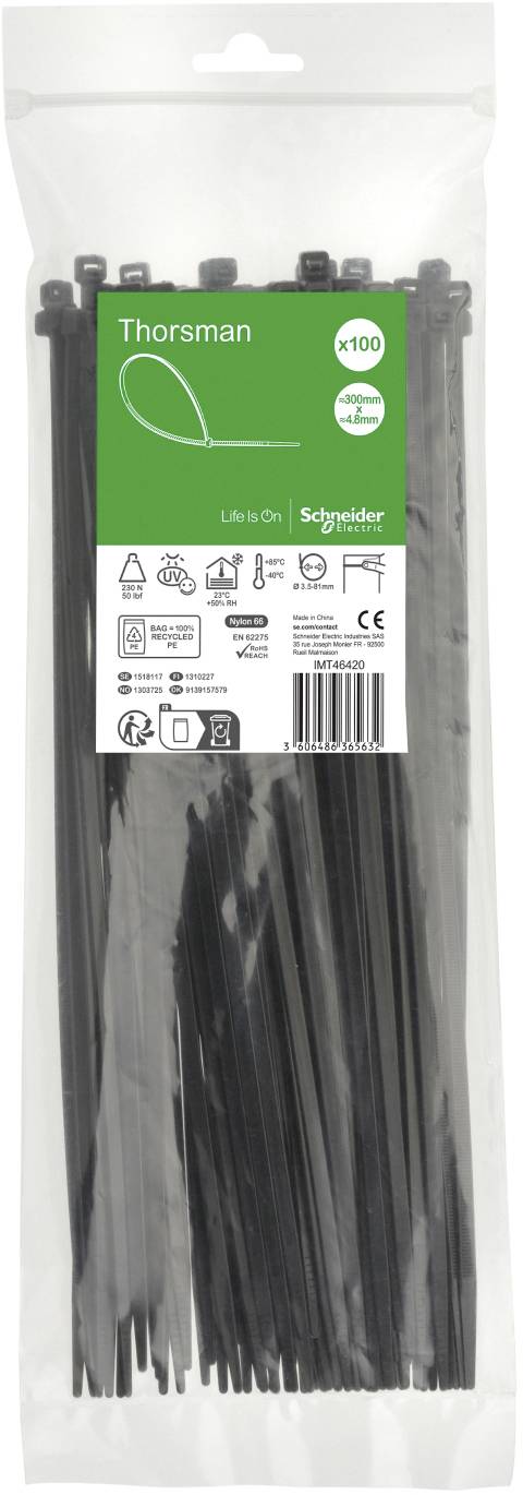 Thumbnail - Schneider Electric IMT46420 Kabelbinder 100 St.