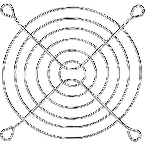 TRU COMPONENTS Lüftergitter 1 St. (B x H) 110 mm x 110 mm Stahl