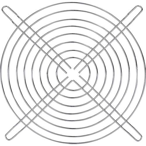 TRU COMPONENTS Lüftergitter 1 St. (B x H) 172 mm x 172 mm Stahl