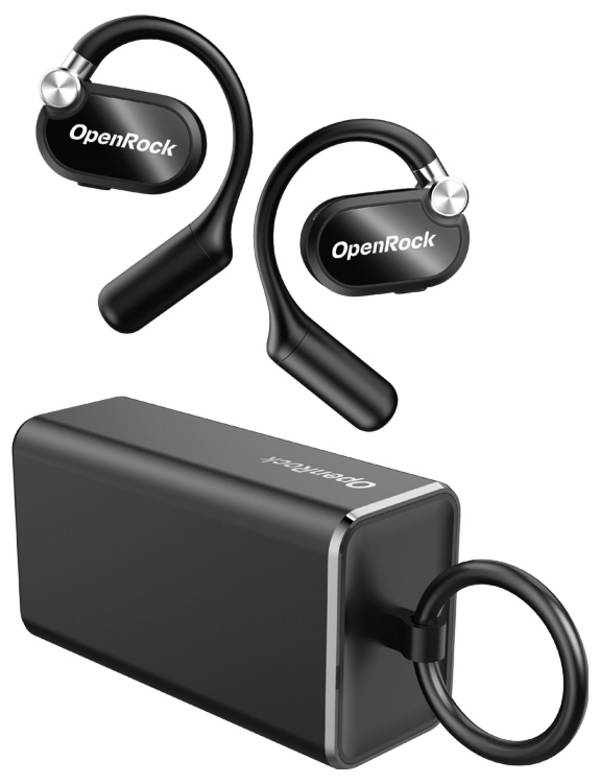 OneOdio OpenRock X Black  In Ear Kopfhörer Bluetooth® Stereo Schwarz   Sport