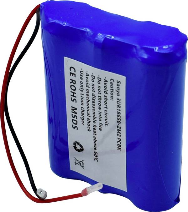 Sanyo 3/UR18650-ZM2 PCBK Spezial-Akku 18650 Kabel Li-Ion 11.1 V 2420 mAh 1 St.