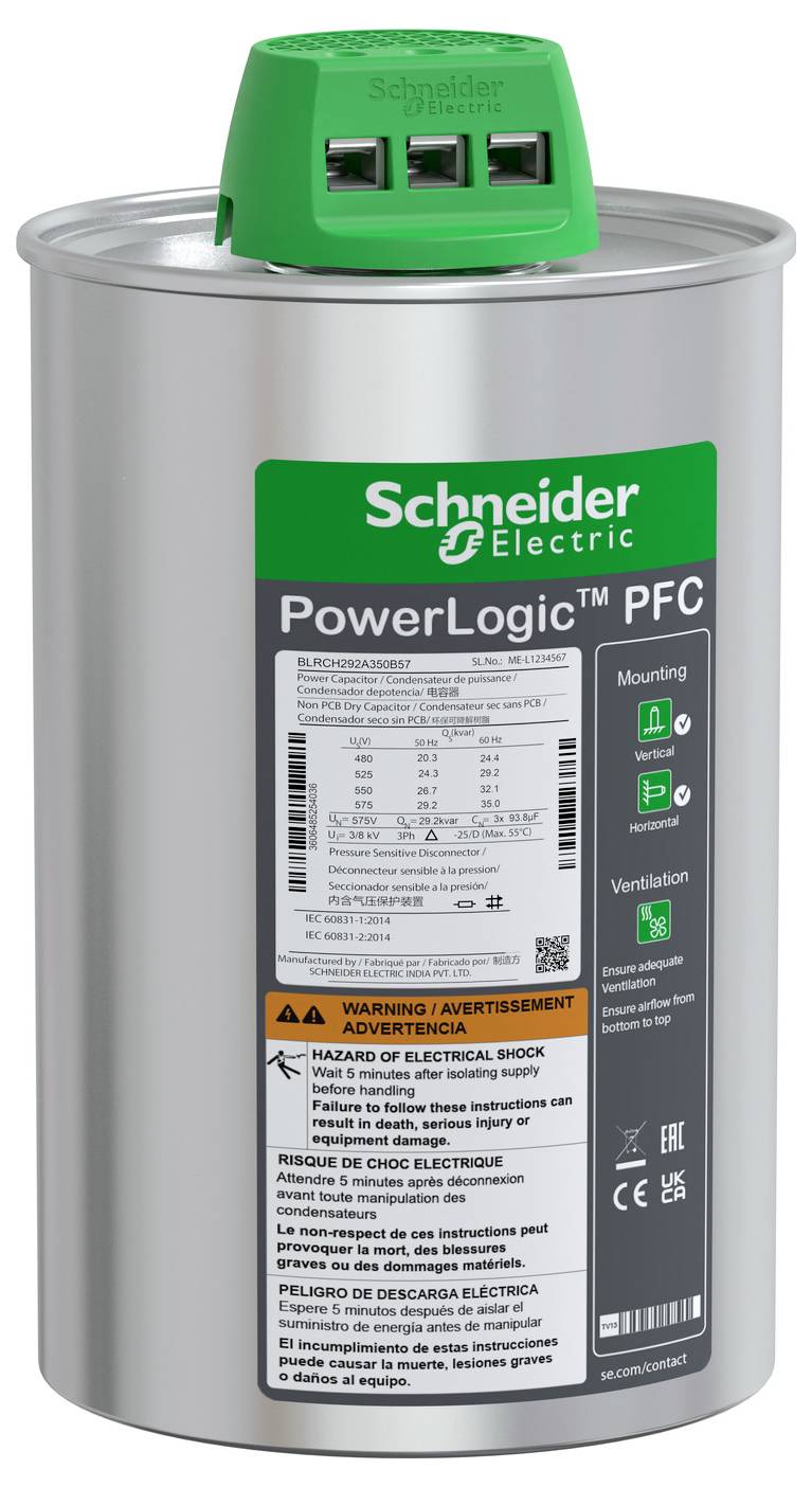 Schneider Electric 1 St. PFC Kondensator 93.8 µF 575 V-1