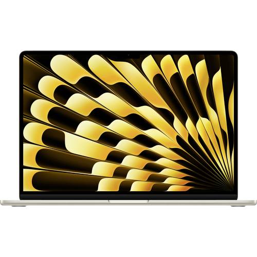 Thumbnail - Apple MacBook Air 15 (M3, 2024) 38.1 cm (15 Zoll) 16 GB RAM 256 GB SSD 10-Core GPU Starlight MC9F4D/A